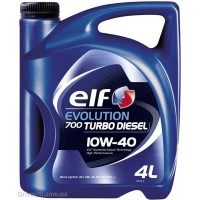 Моторна олива Elf Evolution 700 Turbo Diesel 10W-40 4л