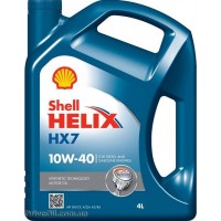 Моторное масло Shell Helix HX7 10W-40 4л