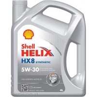 Моторное масло Shell Helix HX8 Synthetic 5W-30 4л