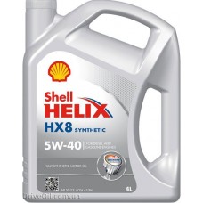 Моторное масло Shell Helix HX8 Synthetic 5W-40 4л