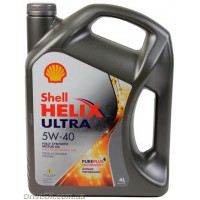 Моторное масло Shell Helix Ultra 5W-40 4л