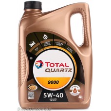 Моторное масло Total Quartz 9000 5W-40 4л