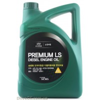 Моторное масло Mobis Premium LS Diesel 5W-30 6л (05200-00611)